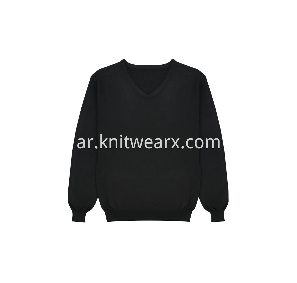 Men's Knitted Sweater Classic V-neck Anti-pilling Pullover